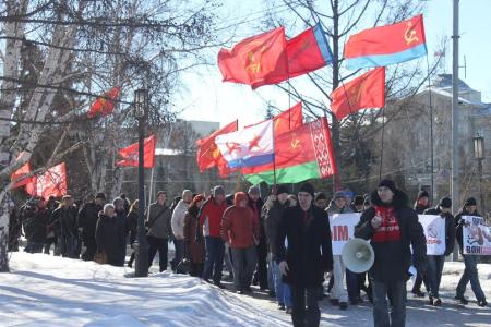 Омичи поддержали граждан Крыма в день референдума