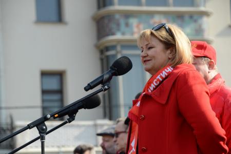 Собирание земель русских. "Свободная пресса" о митинге КПРФ в поддержку воссоединения Крыма и России, в защиту русского Юго-Востока Украины 