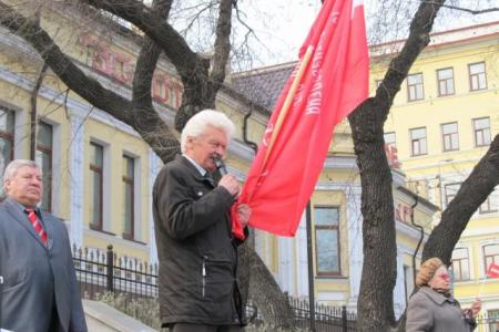 22 апреля коммунисты Владивостока праздновали день рождения В.И. Ленина
