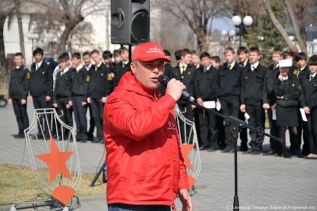 Астрахань встретила участников автопробега «Наша великая Победа»