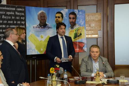 Г.А. Зюганов наградил памятной медалью ЦК КПРФ ливанских журналистов, проявивших мужество и самоотверженность в ходе конфликта в Сирии