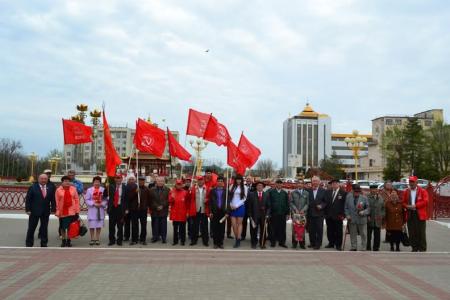 Республика Калмыкия. В день рождения В.И. Ленина