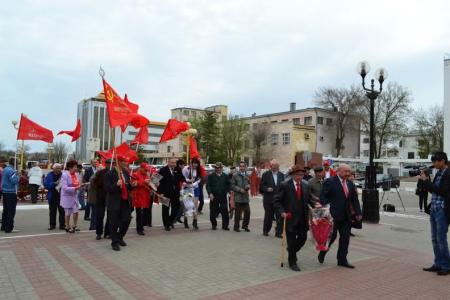 Республика Калмыкия. В день рождения В.И. Ленина