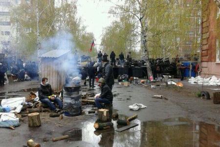 Славянск - символ русского антибандеровского сопротивления в Донецкой народной республике