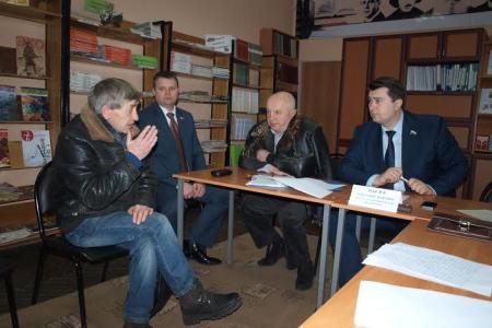 О.А. Лебедев провел выездной прием избирателей в городе Узловая Тульской области