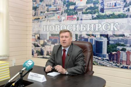 Пресс-конференция кандидата на пост мэра Новосибирска от объединенной оппозиции А.Е. Локотя
