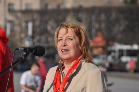 В день рождения В.И. Ленина коммунисты Санкт-Петербурга провели митинг
