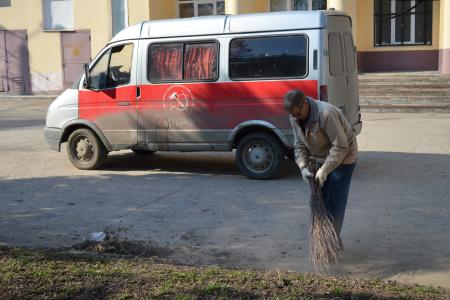 Коммунистический субботник в Туле