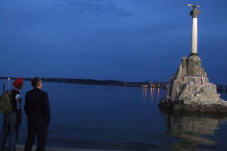 Лидер комсомольцев России Анатолий Долгачев посетил город-герой Севастополь