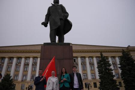 Липецкая область. Ленин с нами!