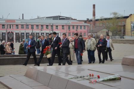 Тула. Полиция препятствовала коммунистам в проведении церемонии возложения цветов к памятнику В.И. Ленина