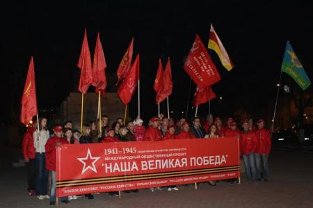 Орел встретил участников международного автопробега «Наша Великая Победа»