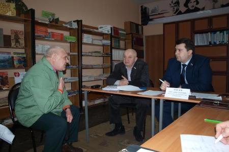 О.А. Лебедев провел выездной прием избирателей в городе Узловая Тульской области