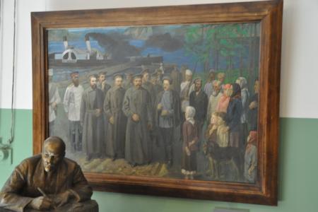 Петербургские коммунисты поздравили Музей печати Санкт-Петербурга с 30-летием
