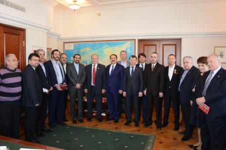 Г.А. Зюганов наградил памятной медалью ЦК КПРФ ливанских журналистов, проявивших мужество и самоотверженность в ходе конфликта в Сирии