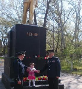 Республика Крым, Красноперекопск. Ленин и теперь живее всех живых!