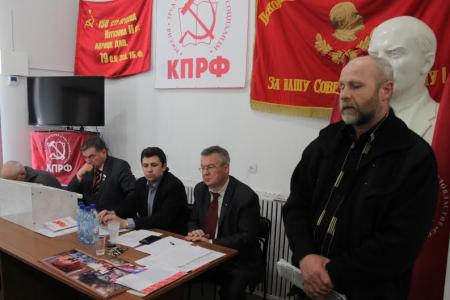 Консолидация усилий коммунистов Псковской области. VII (совместный) Пленум Комитета и Контрольно-ревизионной комиссии Псковского областного отделения КПРФ