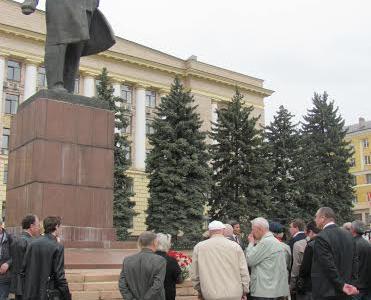 Липецкая область. Ленин с нами!