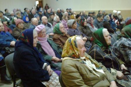 В Левобережном районе Воронежа состоялась встреча-отчет депутатов КПРФ всех уровней с населением 