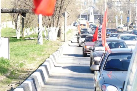 Саратовская область. Автопробег «Где дороги? Я плачу налоги!»