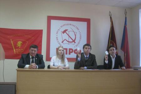 Владимирские комсомольцы подвели итоги работы и избрали новое руководство