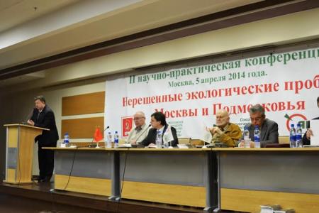 В.И. Кашин: Наша цель – обеспечить экологическое благополучие Москвы и Подмосковья