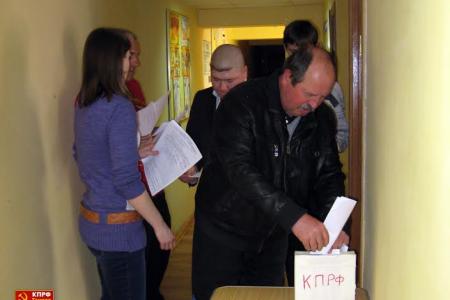 Тамбовская область. А.И Жидков принял участие в проведении XIX отчётно-выборной Конференции Котовского городского отделения КПРФ