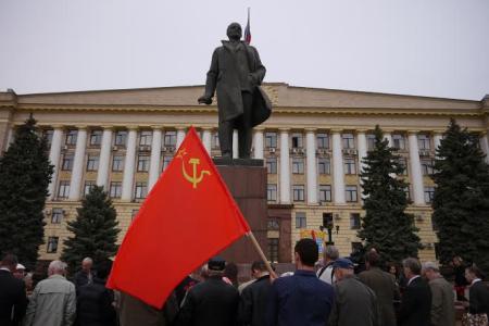 Липецкая область. Ленин с нами!