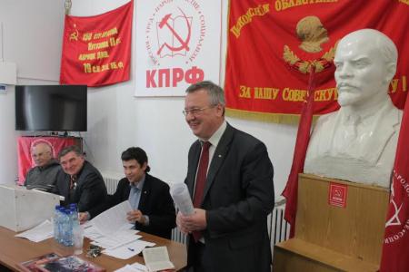 Консолидация усилий коммунистов Псковской области. VII (совместный) Пленум Комитета и Контрольно-ревизионной комиссии Псковского областного отделения КПРФ