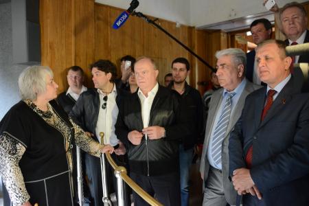Г.А. Зюганов посетил город-герой Севастополь
