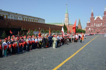 Клятва во имя добра и справедливости. На Красной площади прошел пионерский праздник