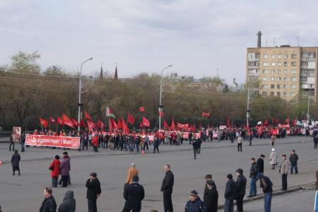 Первомай в Красноярске