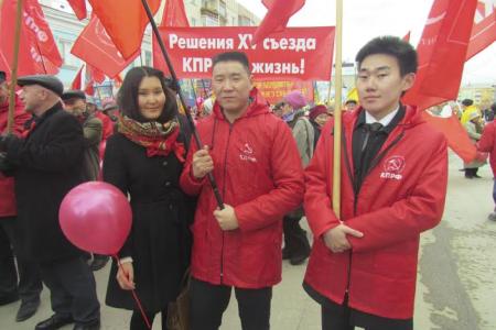 Навстречу 100-летию образования Якутской АССР! Первомай в Якутии