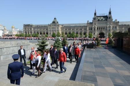 Клятва во имя добра и справедливости. На Красной площади прошел пионерский праздник