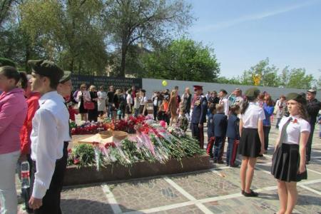 Республика Калмыкия. Коммунисты отпраздновали День Победы