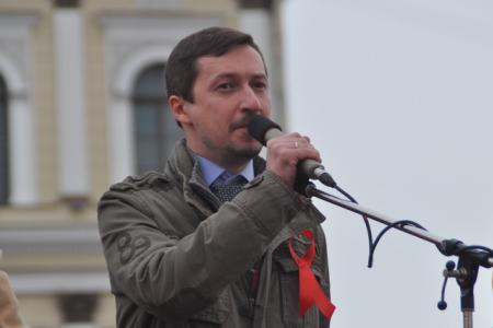 Тысячи ленинградцев вышли на Первомай!