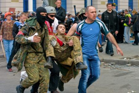 Большинство сожженых заживо боевиками "Правого сектора" в Одессе -это представители левых организаций - Компартии и  "Боротьбы"