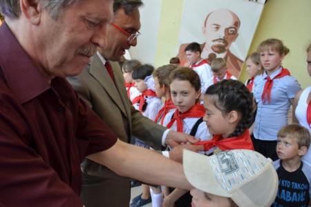 «К борьбе за Родину, добро и справедливость всегда готовы!». В Ростове-на-Дону состоялся пионерский праздник