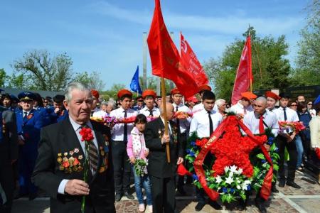 Республика Калмыкия. Коммунисты отпраздновали День Победы