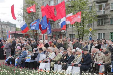 Псковская область. Коммунисты поклонились Вечному огню