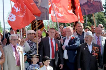 Волгоградская область. В г. Волжском победный май-2014 собрал тысячи горожан