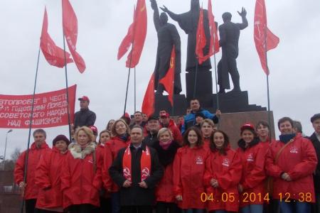 Пермский край. Красный автопробег в честь Великой Победы