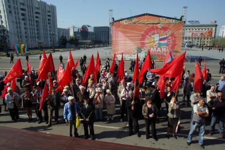Хабаровский край. На Красный Первомай – всей семьей!