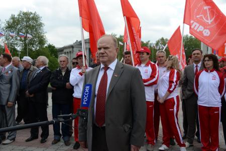 6 мая Г.А. Зюганов провел встречи в столице Республики Крым - городе Симферополе