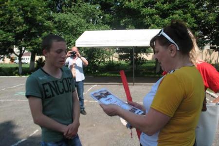 Белгородская область. Инициативная группа регионального отделения ООД «ВЖС – Надежда России» вместе с белгородскими комсомольцами посетили детский дом в п.Северный