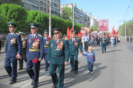 Липецкая область. С маршалами Победы в одном строю...