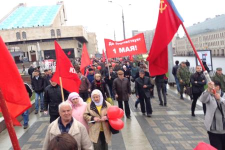 Позор властям Татарстана. Депутатов Госсовета Х.Г.Миргалимова, А.В.Прокофьева, а также активиста Р.Гайфулина задержала полиция якобы за несанкционированное первомайское шествие