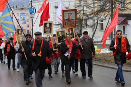Праздник Победы в Магадане