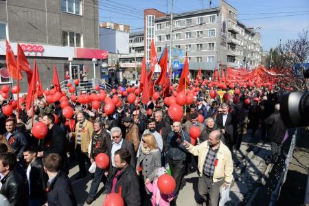 Анатолий Локоть: «Новосибирск — это город труда!» Столица Сибири отметила Красный Первомай