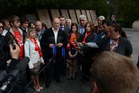 Г.А. Зюганов посетил город-герой Севастополь